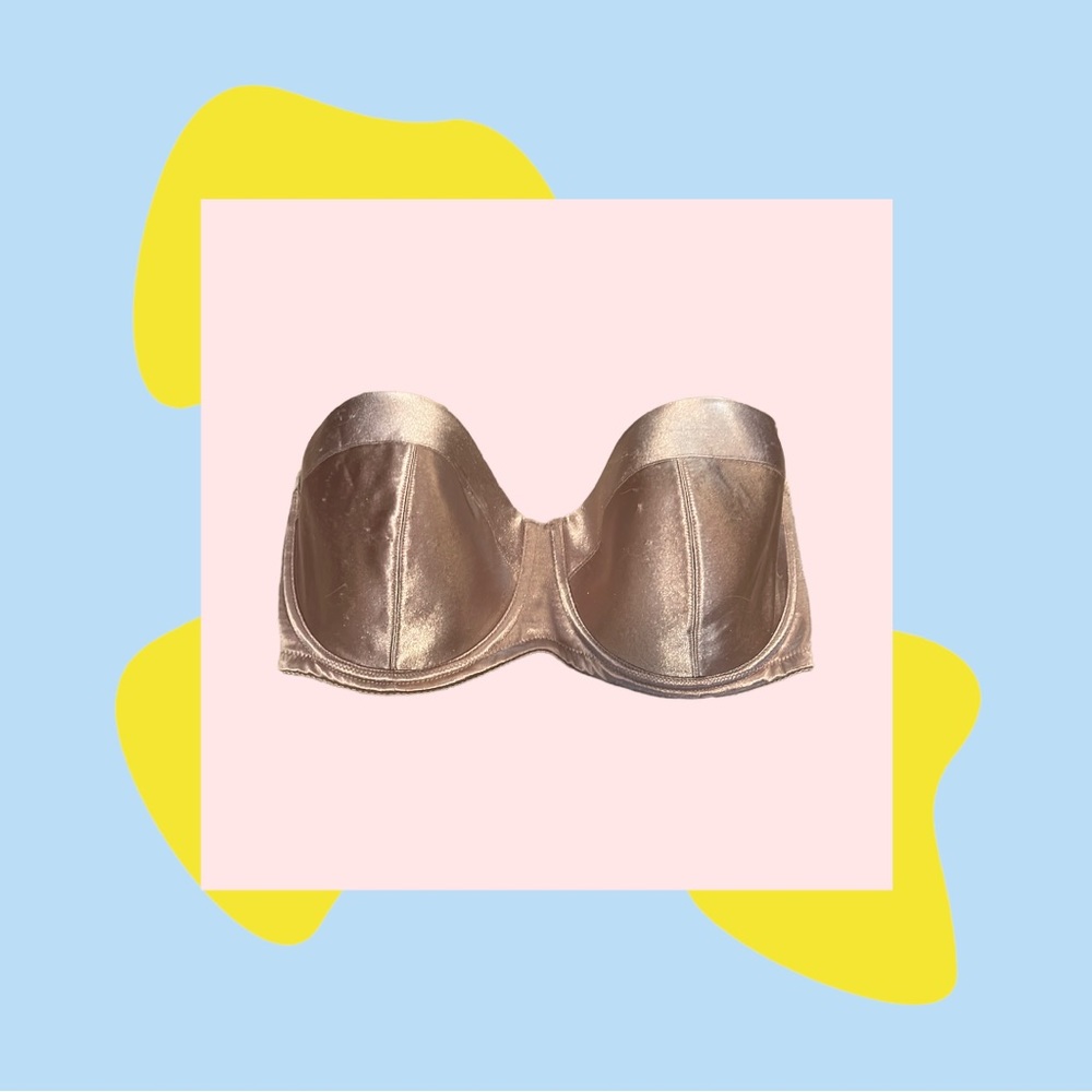 Strapless bra